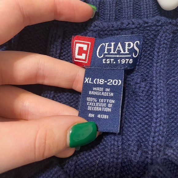 Y2K Oversized sweater vest - Picture 3 of 3